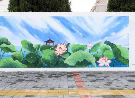  新安墙绘施工材料制作工艺说明