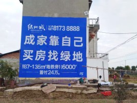  新安墙体广告位置选择重要性
