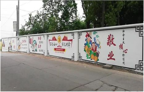  新安手绘墙画在现实中主要有哪些应用？