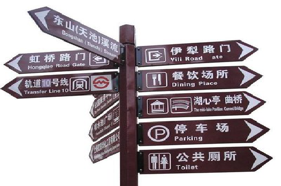  新安标牌的基本功能。