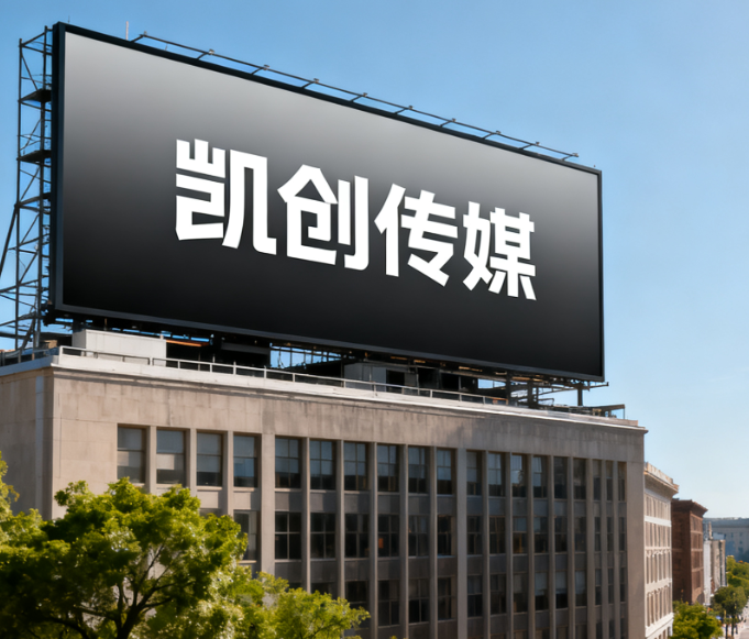  新安户外广告牌的设计与制作