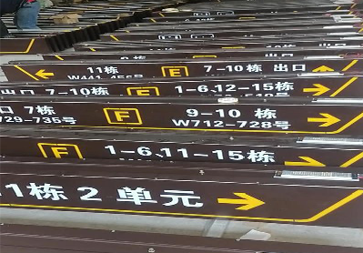  新安广告标识中，常见的几种安装方式。